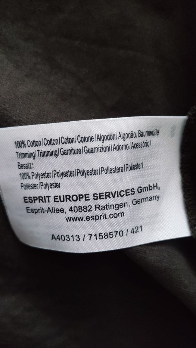 Sukienka długi rękaw khaki emo goth S