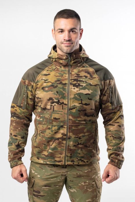 Кофта флісова Shark Skin Military Multicam/олива/койот