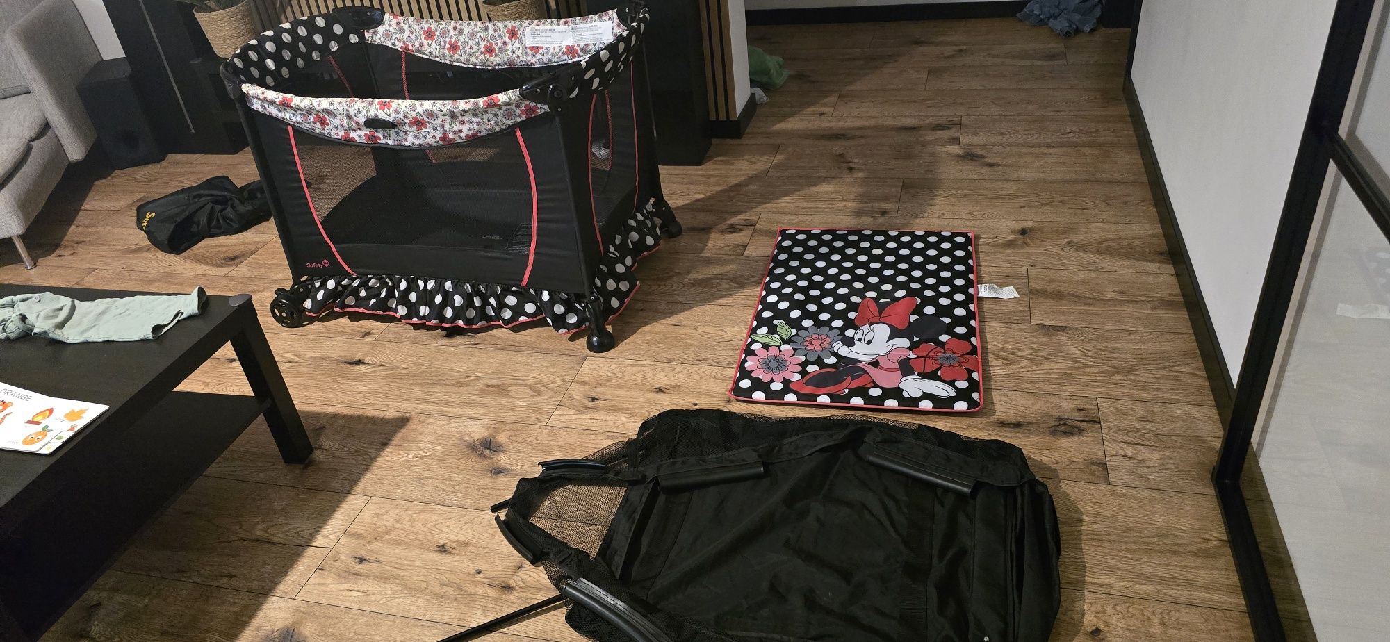 Łóżko turystyczne dla dzieci Mickey mouse nowe