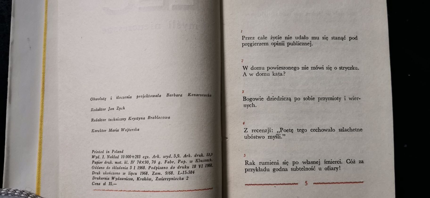 Stanisław LEC Myśli nieuczesane