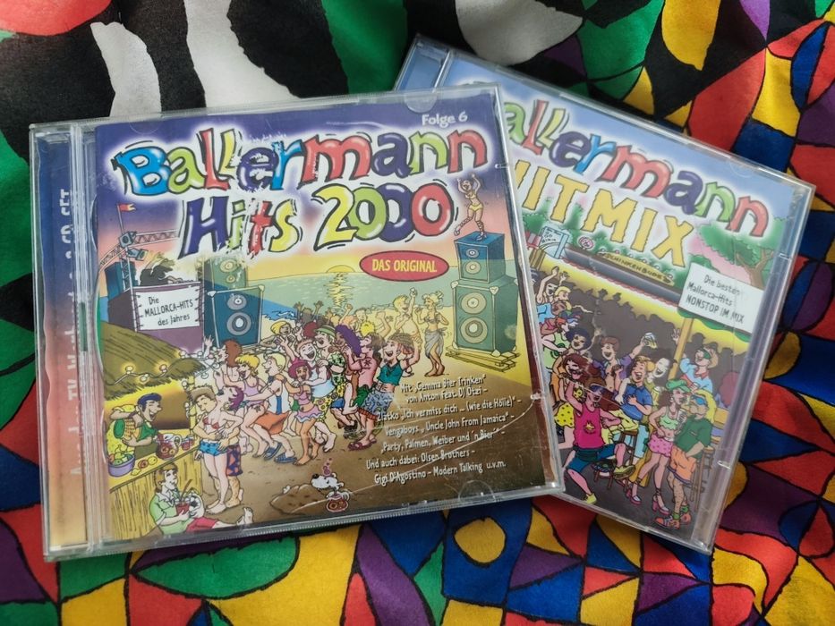 Zestaw 2x 2 CD Ballermann Hits – 2000 & Hitmix (imprezowe hity)