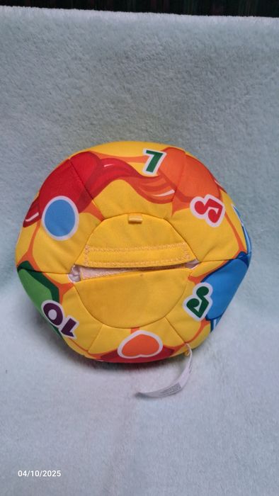 Bola de futebol para bebé, com sons