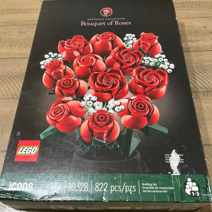 LEGO Icon Botanicals Bouquet de Rosas 10328 | Novo