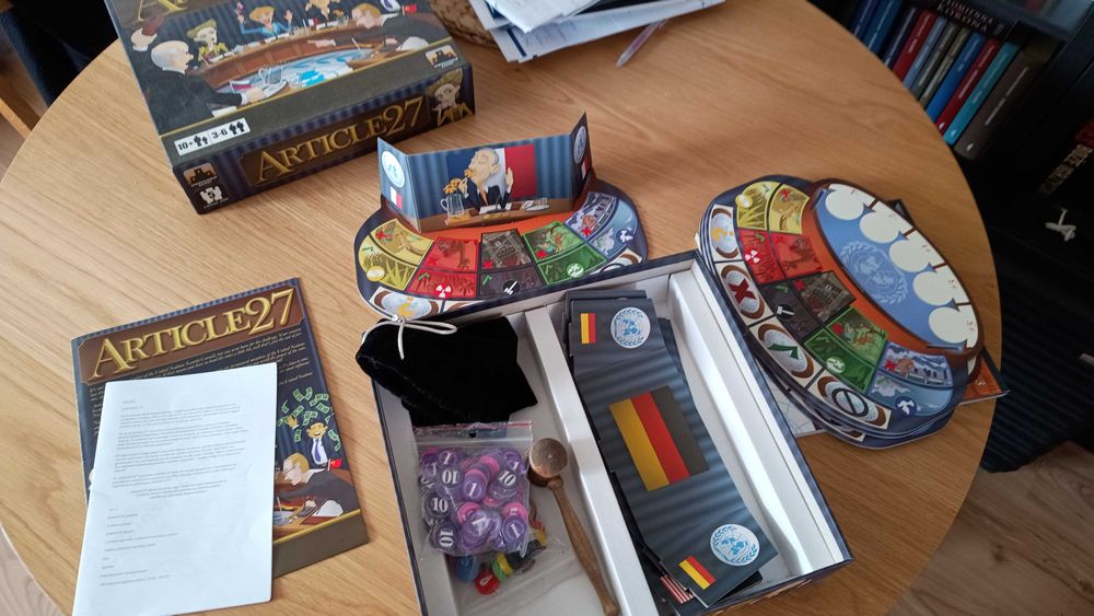 Gra planszowa " Article 27: The UN Security Council Game" - unikat