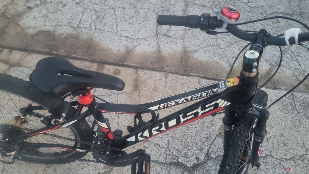 Rower dzieciecy Kross hexagon  replica,kola 24 cale,amortyzator, przer