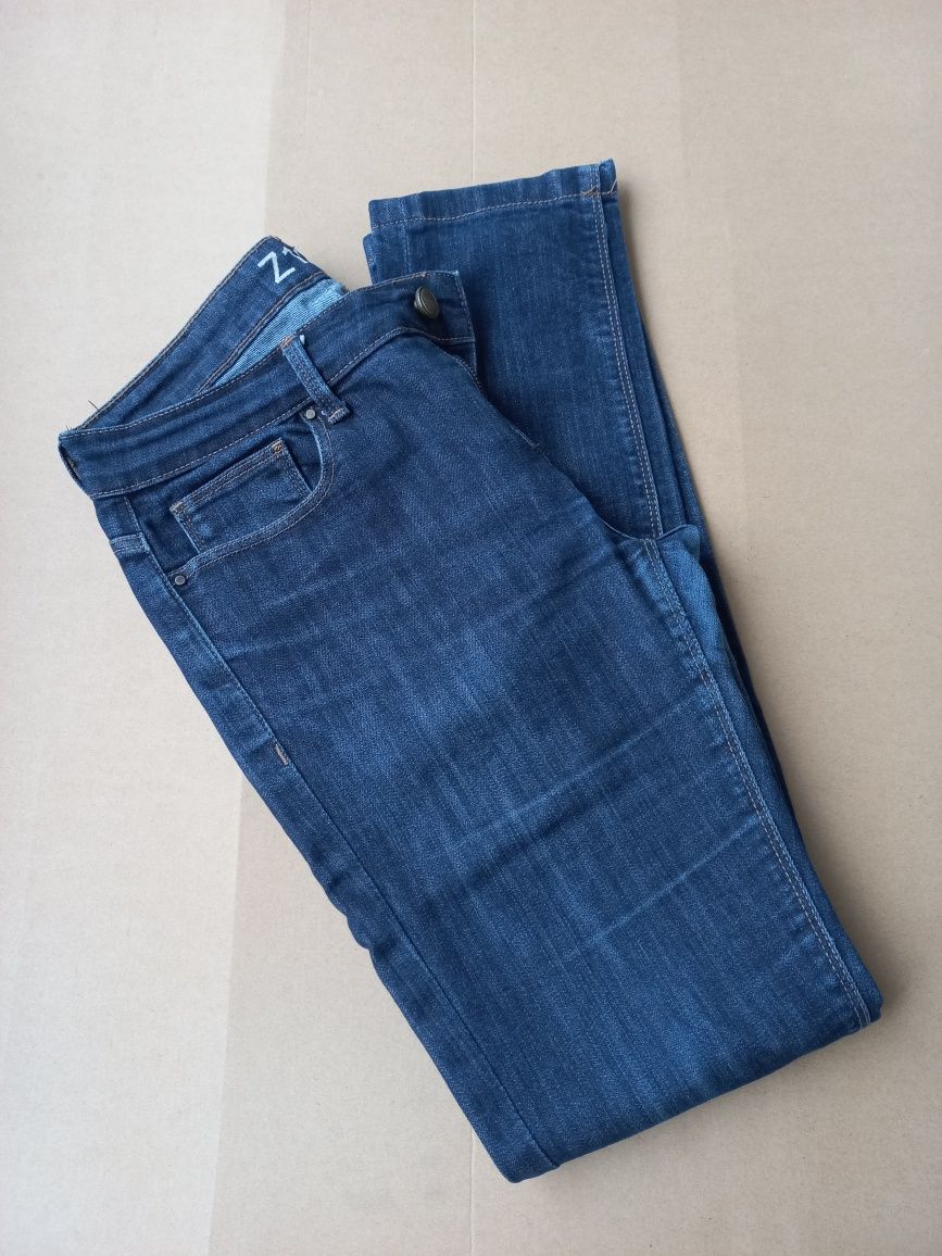 Jeans ZARA skinny fit 38 calças de ganga