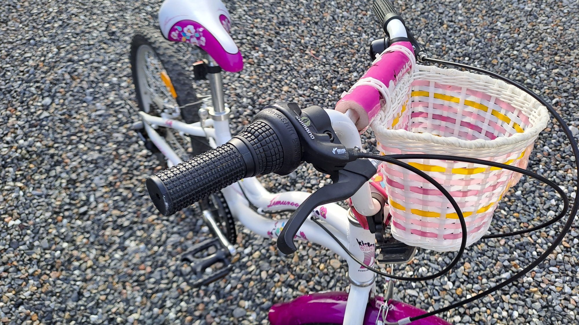 Rower dziewczęcy Merida różowy