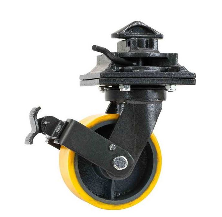 Koło podporowe pod kontener morski biurowy Koła z twistlockiem