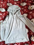 Szara bluza z kapturem rozmiar XS