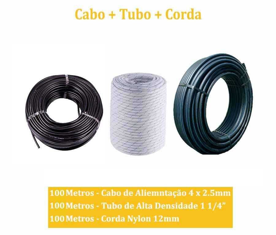 Kit Completo para Furos de até 100 Metros C/Pré Instalação