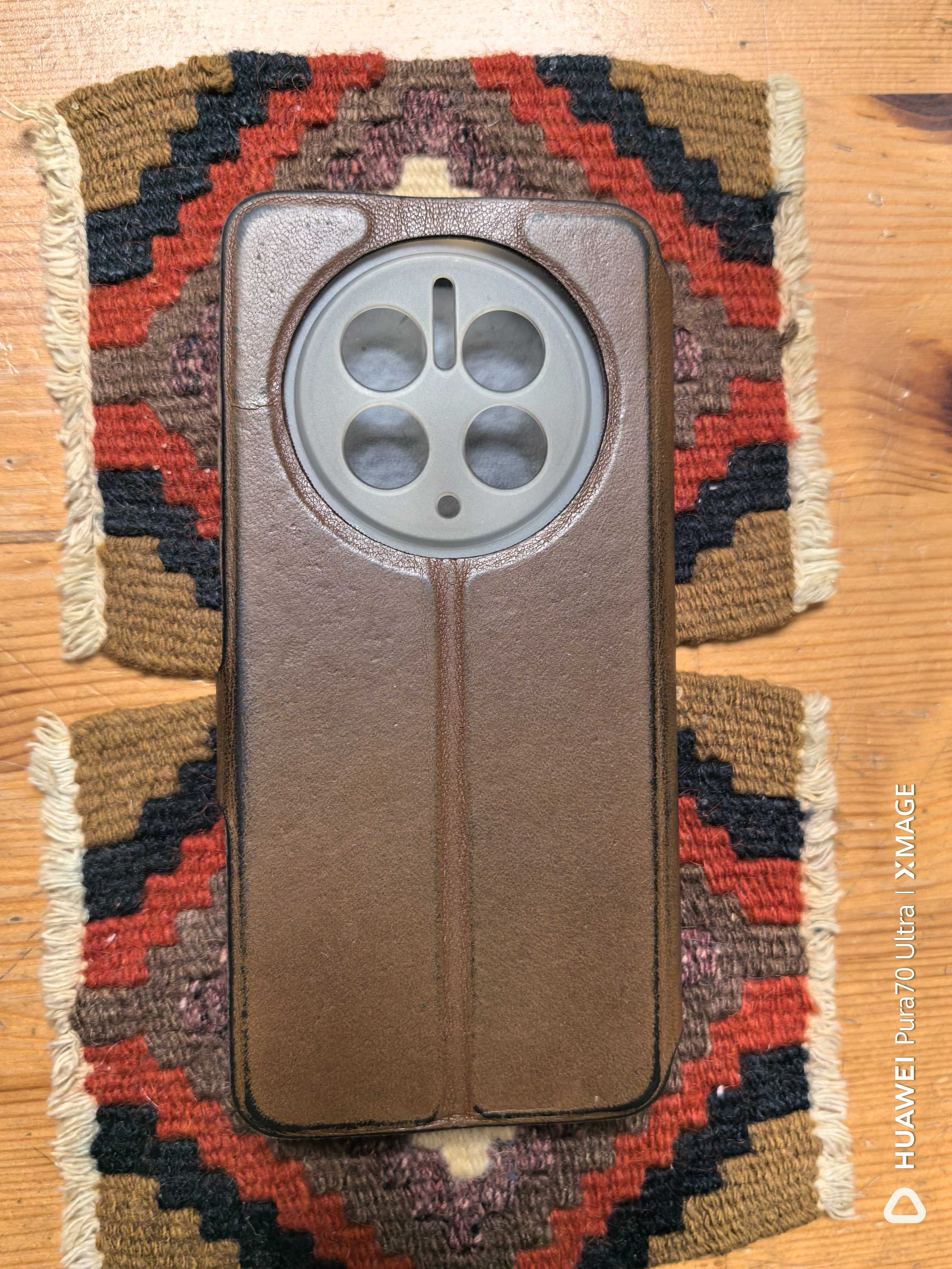Huawei Mate 50 Pro + Etui Mobiwear skorzane + silikonowe etui