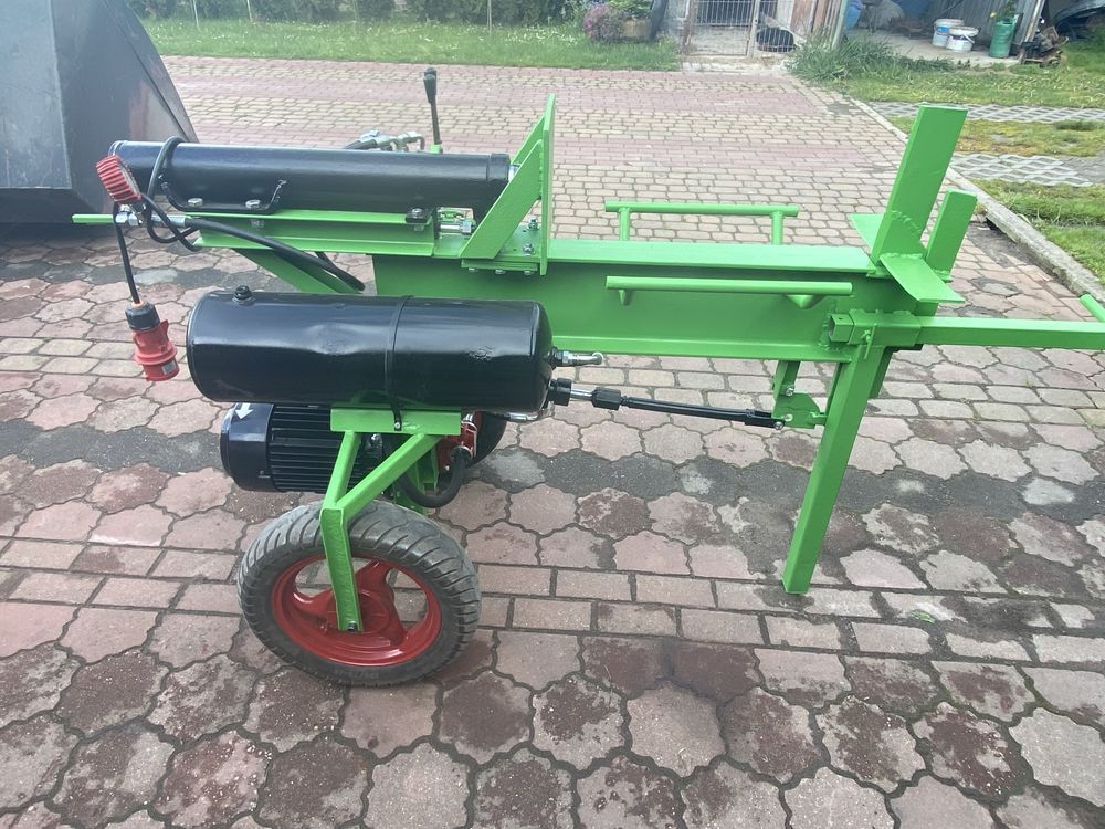 Łuparka hydrauliczna do drewna nóż podnoszony hydraulicznie 4KW silnik
