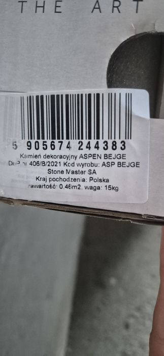 Kamień dekoracyjny Aspen Bejge
