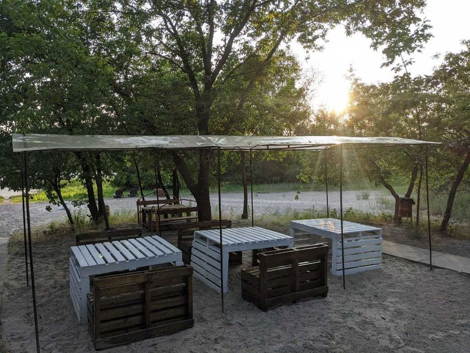 Сауна на Дровах на Гидропарке с выходом к Днепру. "Подкова"