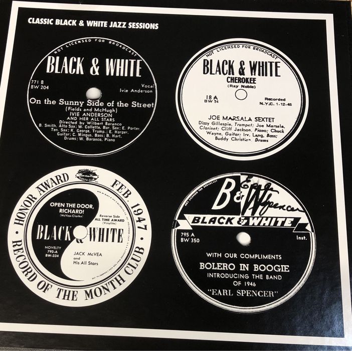 Caixa de CD’s Mosaic - Classic Black & White Jazz Sessions