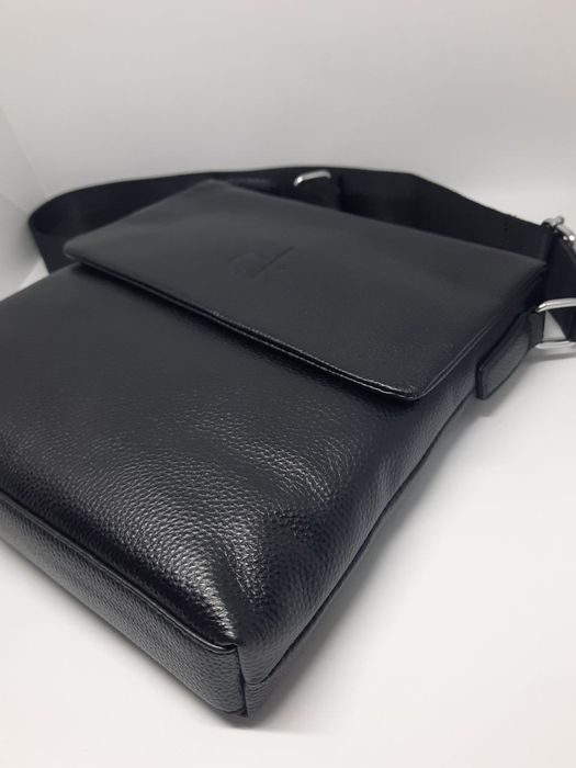 Чоловіча сумка шкіряна барсетка кельвін | Мужская сумка кожаная