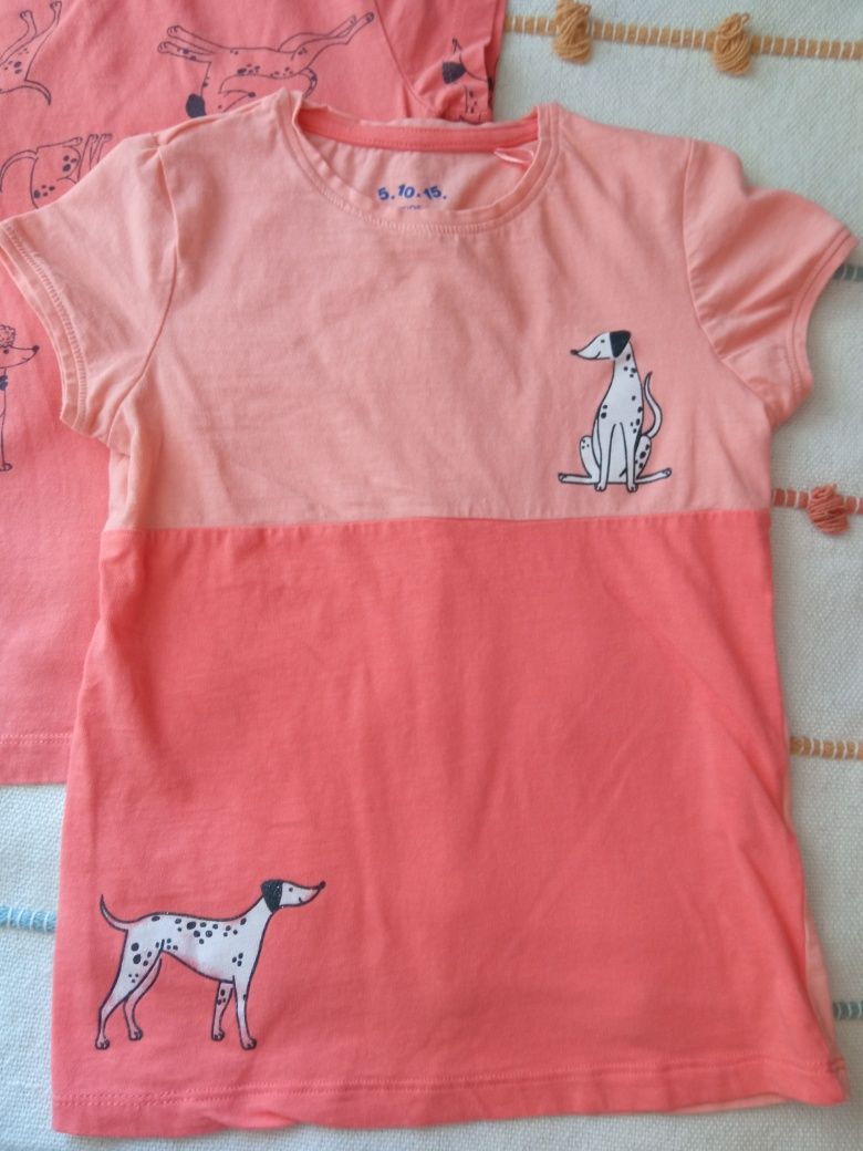Bluzki t-shirty krótki rękaw 5.10.15 r.116