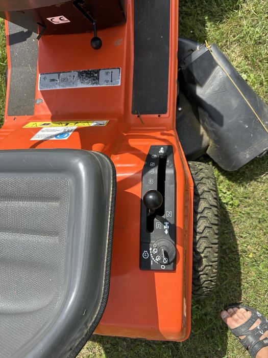 Traktorek kosiarka Husqvarna LR130  Kosz