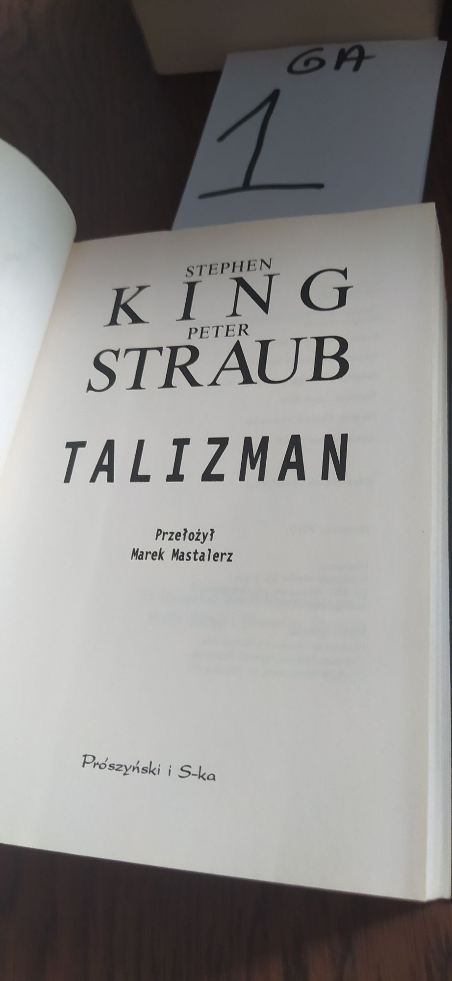 Stephen King Peter Straub Talizman