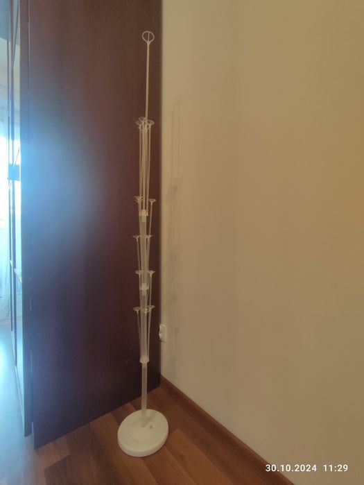 Nowy biały stelaż podstawka na balony