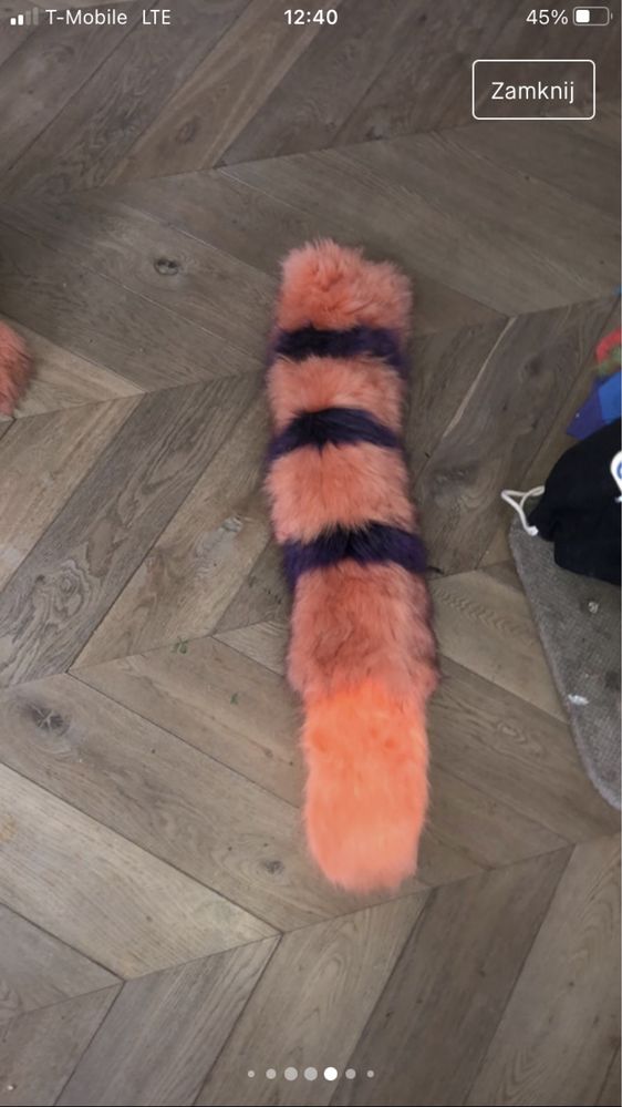 Dino maska furry fursuit