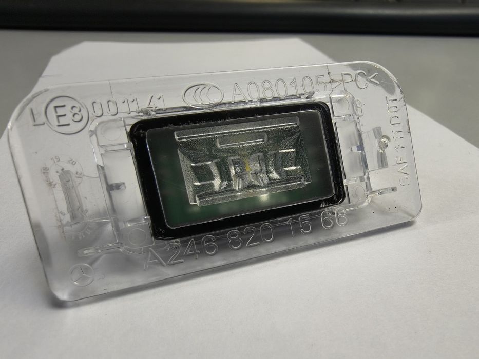 A2468201566 Ліхтар для підсвітку номерів mercedes benz b class 2016