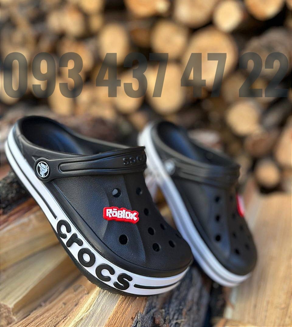 Crocs Bayaband Kids Black Дитячі Крокси Сабо Crocs Bayaband Black Clog