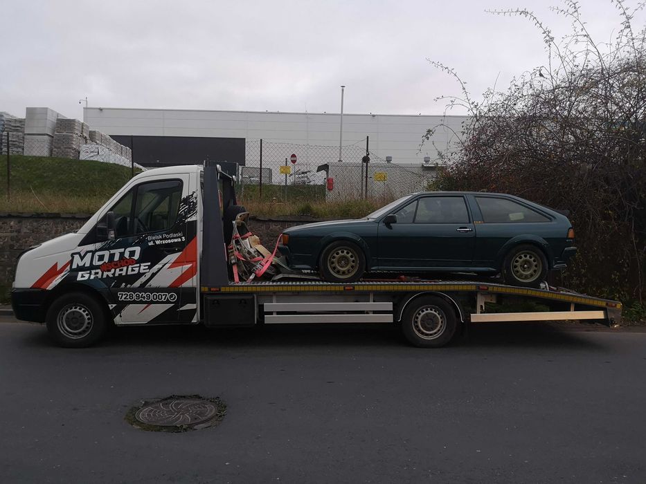 Pomoc drogowa, usługi transportowe, autolaweta, przewóz aut, transport