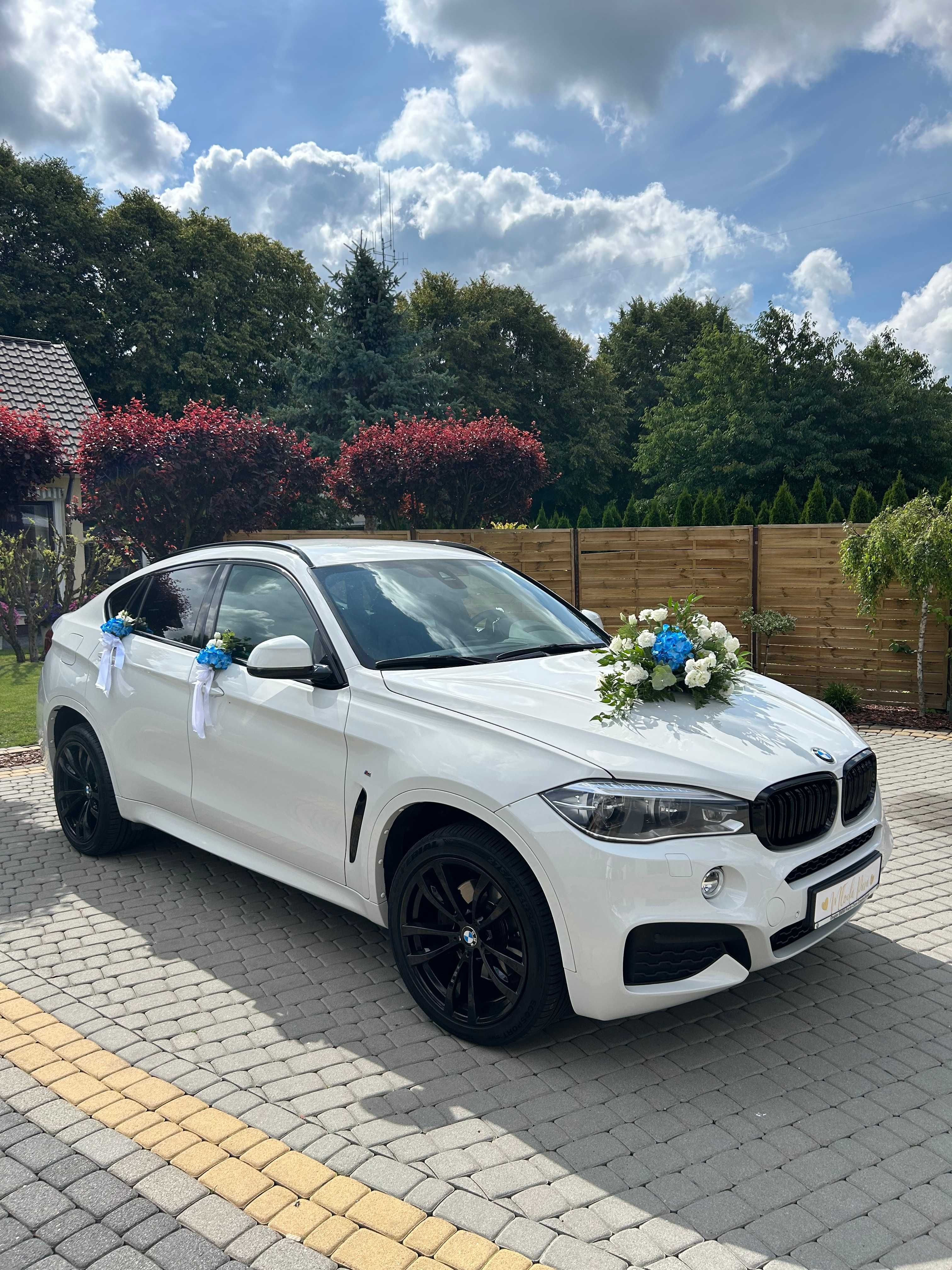 Białe BMW X6 do Ślubu – Elegant Drive
