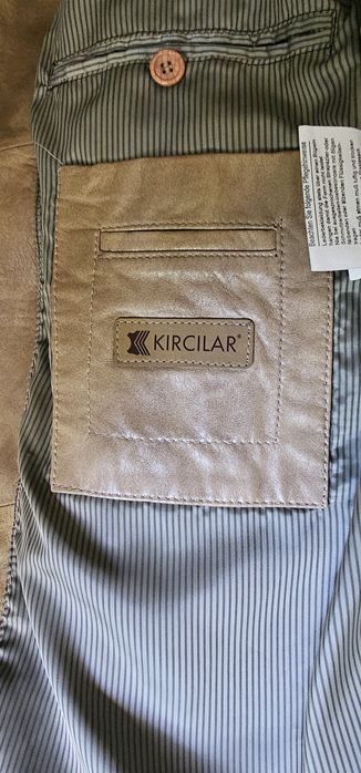 Męska skorzana kurtka