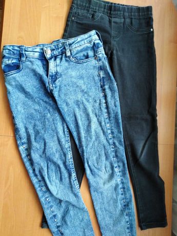Spodnie jeansowe 140