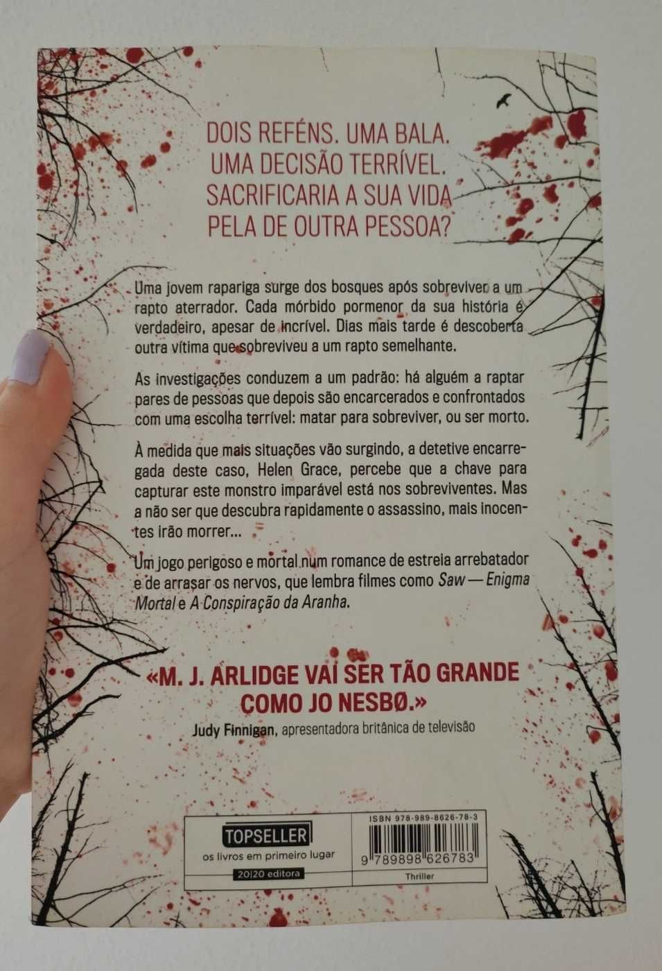 Livro Um, dó, li, tá de M.J. Arlidge