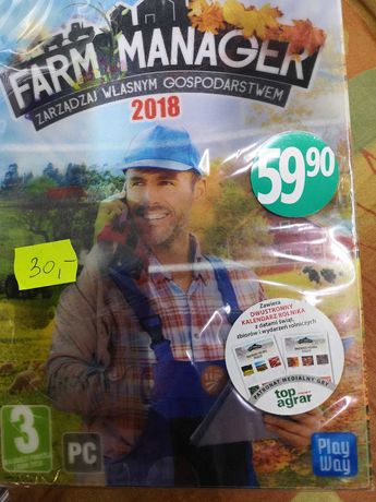 Gra na PC Farm Manager Zarządzaj własnym gospodarstwem 2018 nowa PL