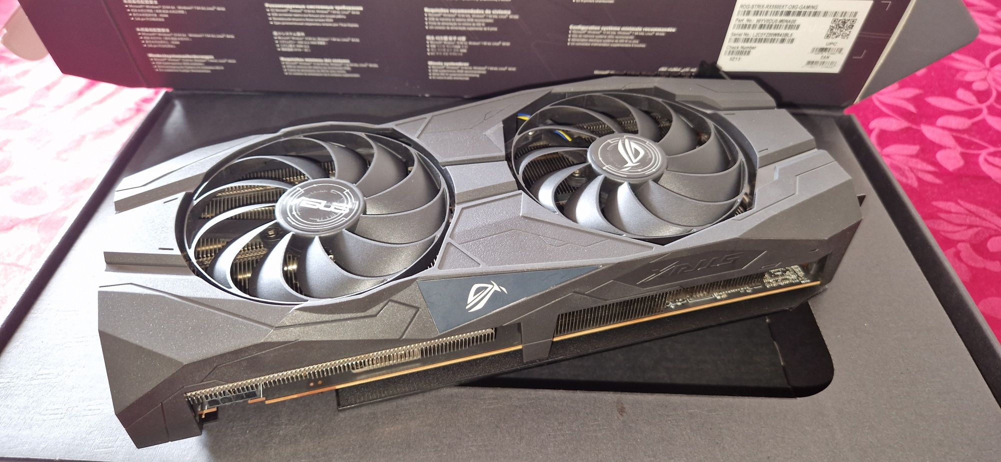 GPU Asus RX 5500XT ROG Strix O8G Gaming GDDR6