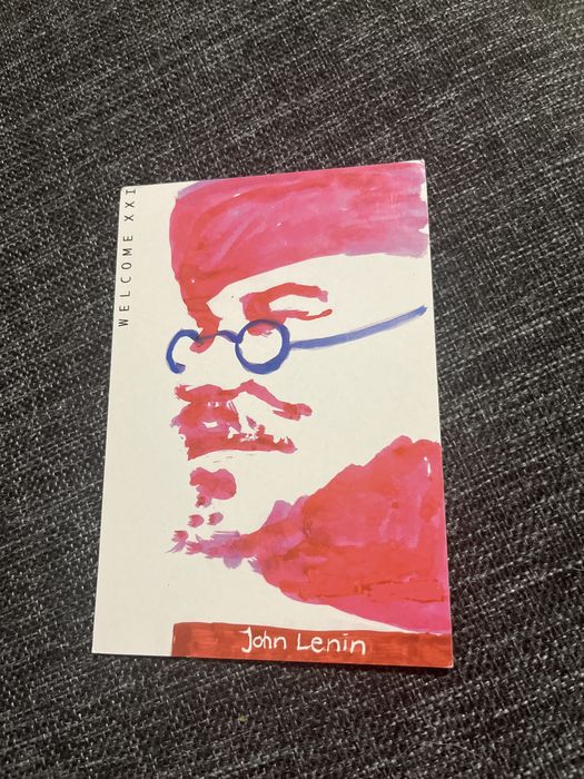 Pocztówka kolekcjonerska John Lenin vintage