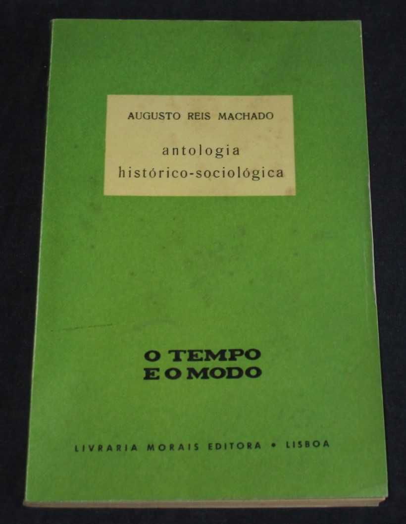 Livro Antologia Histórico-Sociológica Augusto Reis Machado