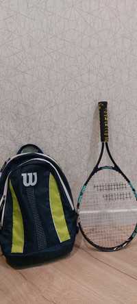 Ракетка babolat +рюкзак wilson