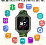 4G dziecięcy smartwatch z kamuflażem