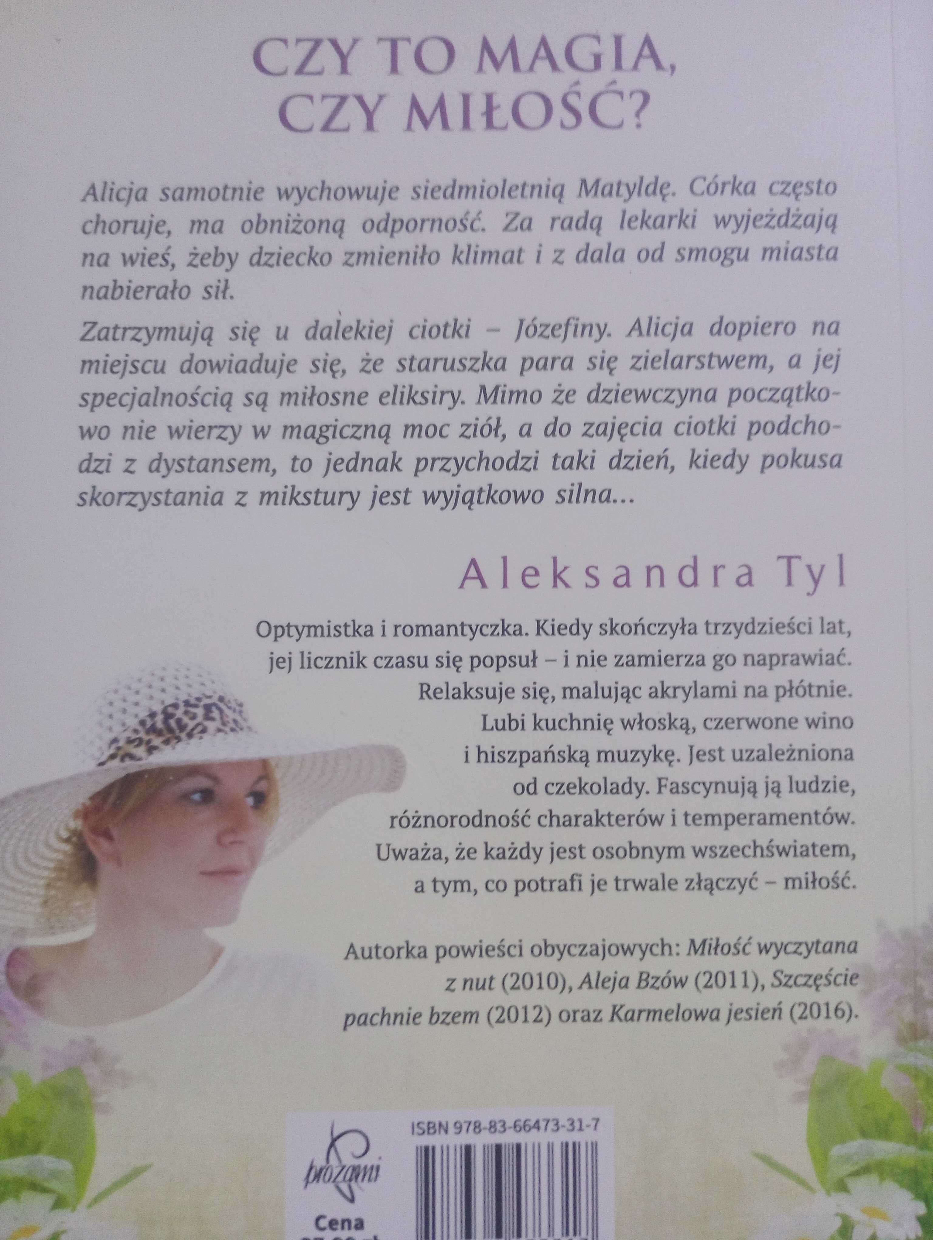 Aleksandra Tyl zestaw 4 książek Magiczne lato, Karmelowa jesień, Zima