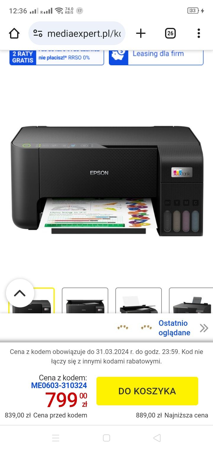 I have a Epson 250 printer with 5 bottle calor, this is like a new,