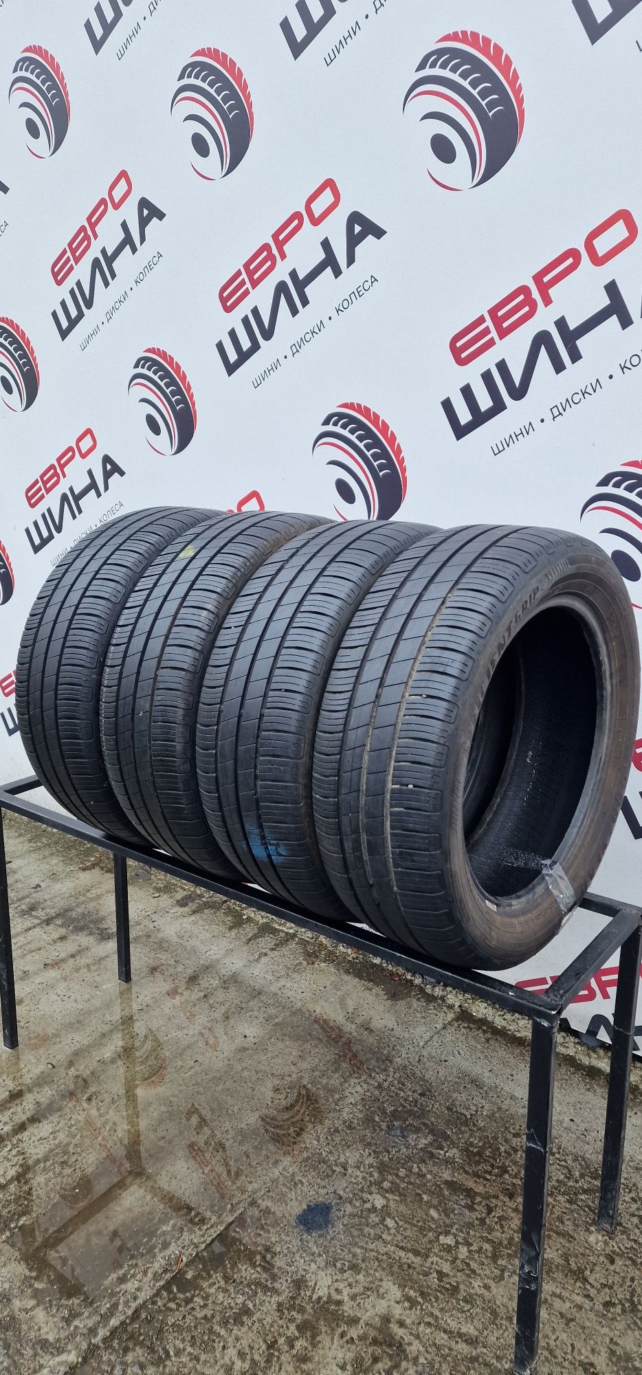 Літо 205/55/R17 7 мм 4шт Goodyear Efficient Grip Колеса Резина Склад