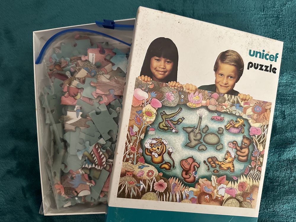 Puzzle unicef PRL vintage