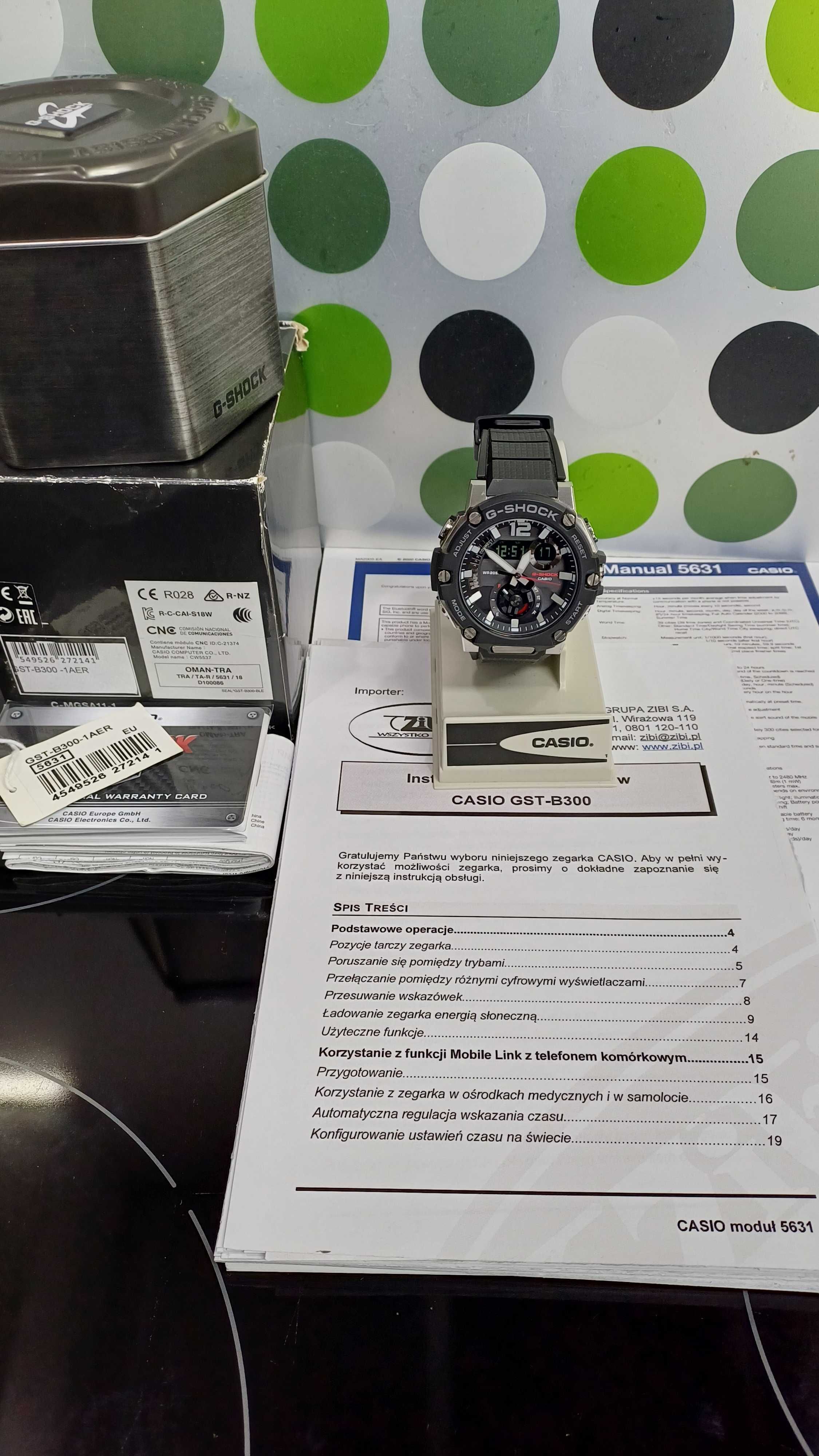 Casio GST B300 G-shock idealny stan