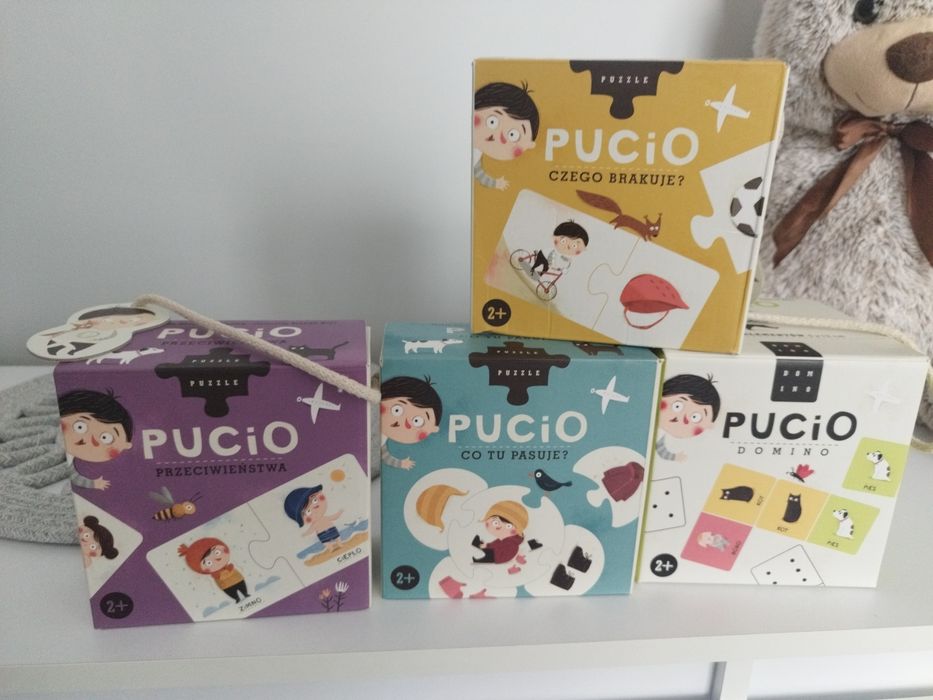 Zestaw układanek PUCIO 2+