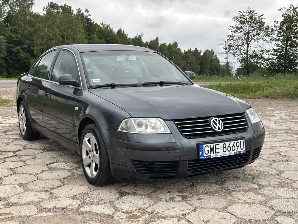 Volkswagen Passat B5 LIFT 2002r. 130km Automat, sedan, dobry stan!