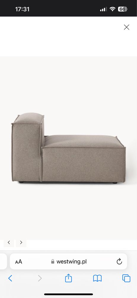 Sofa Lennon - moduł środkowy - NOWY