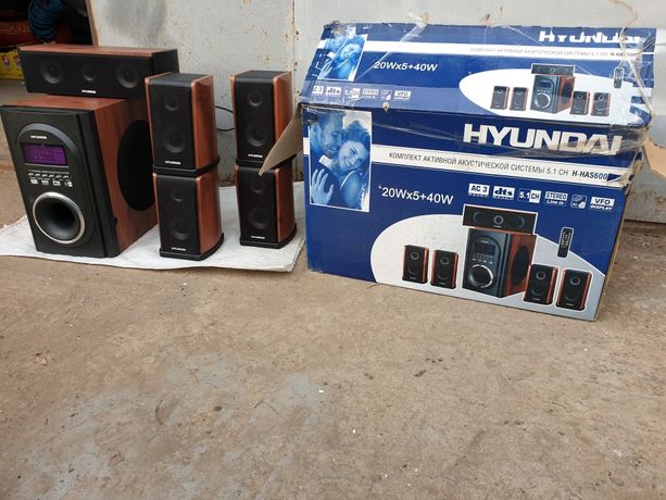 Продам акустическую систему Hundai 5.1