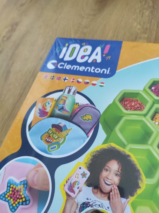 NOWY zestaw kreatywny idea! Clementoni cekiny