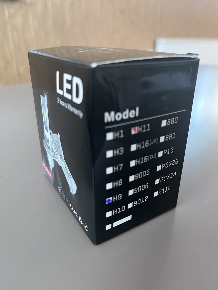 Żarówki H9 led