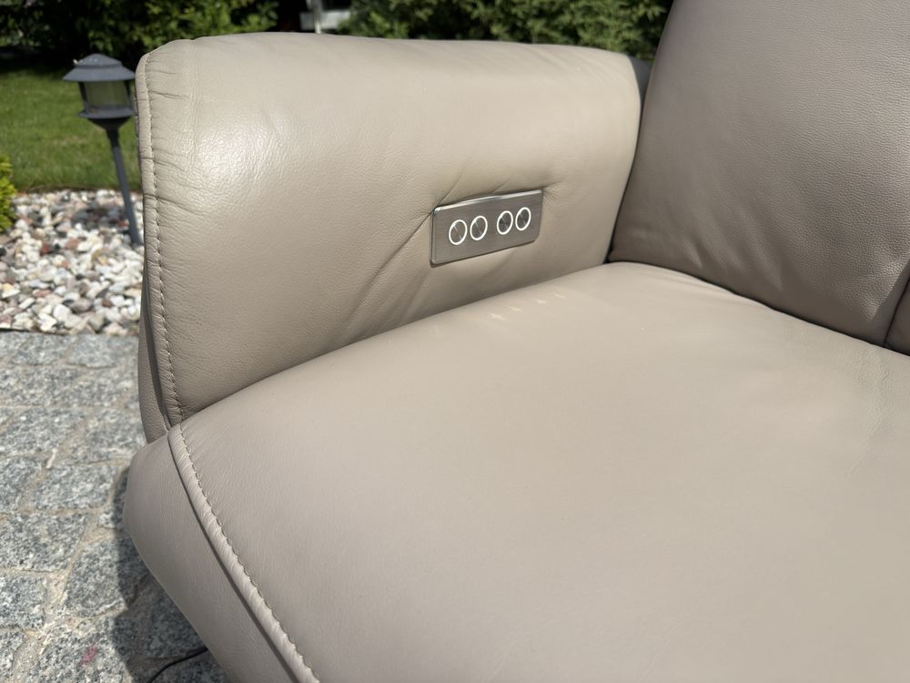 fotel rozkładany obrotowy z funkcją relax relaksacyjny elektryczny